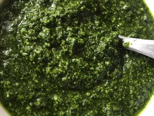 Krapų pesto