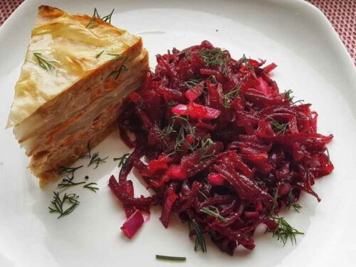 Kopūsto pyragas gamintas orkaitėje (balandėliai lengviau)