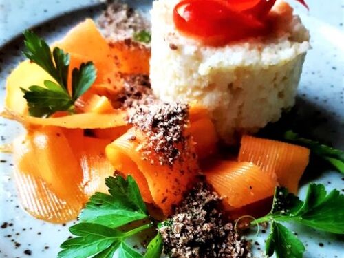 soru-kruopu-kose-su-svieziomis-darzovemis