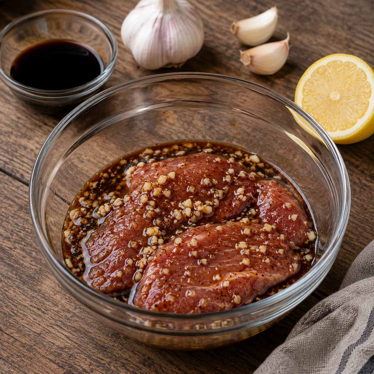 Sojos-padazo-ir-cesnaku-marinatas-mesai
