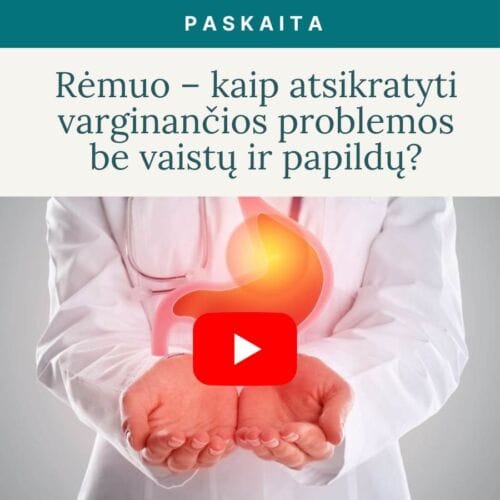RĖMUO (GERL arba refliuksas) – kaip atsikratyti varginančios problemos be vaistų ir papildų