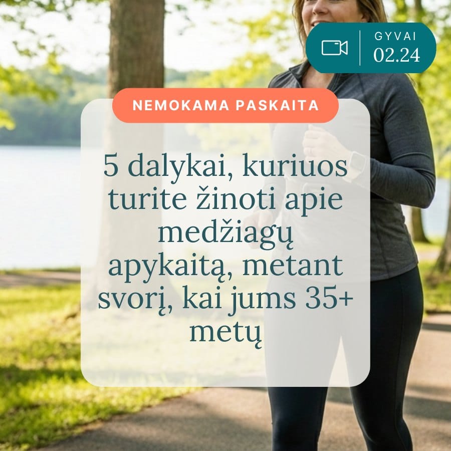 5 dalykai, kuriuos turite žinoti apie medžiagų apykaitą, metant svorį, kai jums 35+ metų.