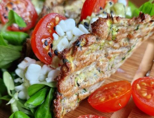 Cukinijų taco su grūdėtos varškės įdaru 